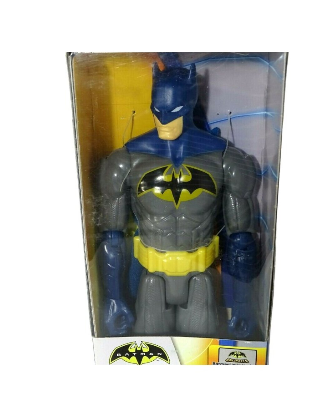 DC Comics Batman Unlimited Posable Action Figure Blue Cape Age 3 Up 12 in NEW